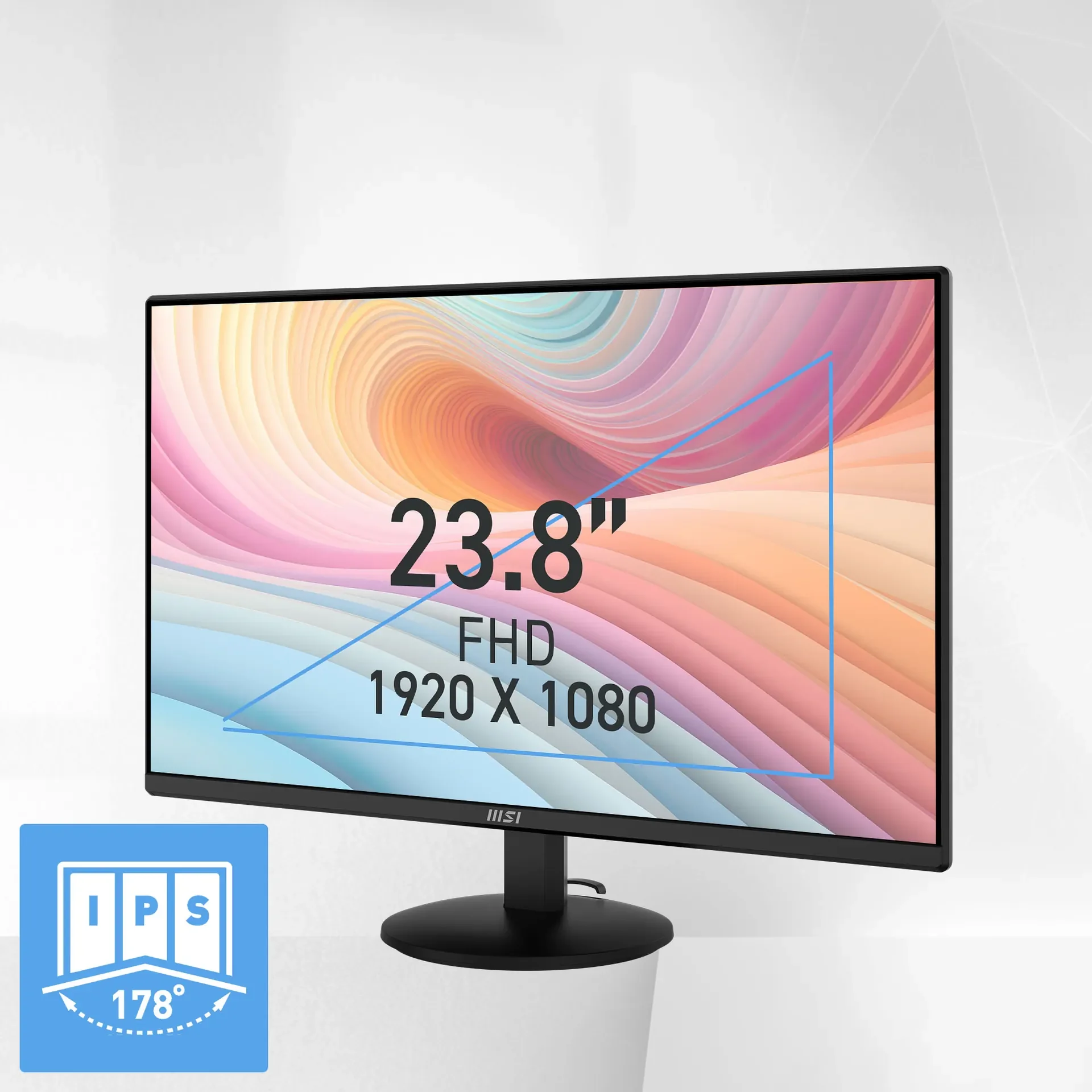 MSIPRO displayed alongside computer monitor in professional studio