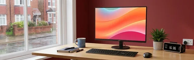 MSIPRO product in a cosy home office afternoon setting